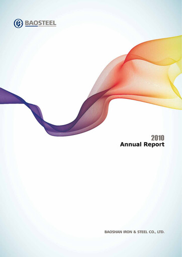 Thumbnail Baosteel Annual Report 2010