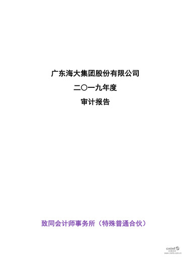 Miniature Guangdong HAID Group Bilan financier 2019