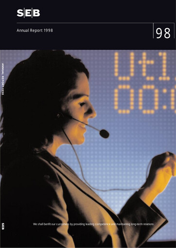 Thumbnail Skandinaviska Enskilda Banken Annual Report 1998