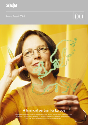 Thumbnail Skandinaviska Enskilda Banken Annual Report 2000