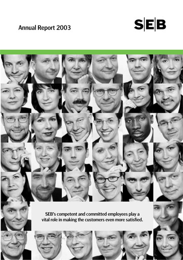 Thumbnail Skandinaviska Enskilda Banken Annual Report 2003