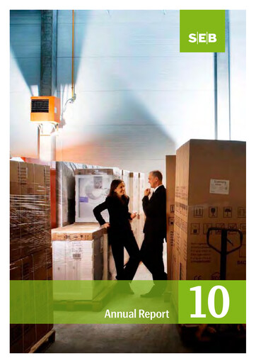 Thumbnail Skandinaviska Enskilda Banken Annual Report 2010