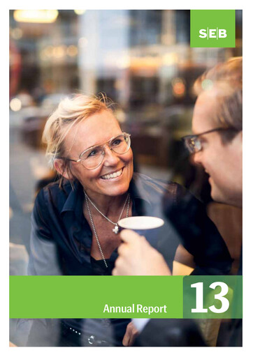 Thumbnail Skandinaviska Enskilda Banken Annual Report 2013