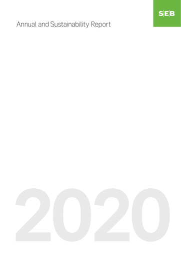 Thumbnail Skandinaviska Enskilda Banken Annual Report 2020