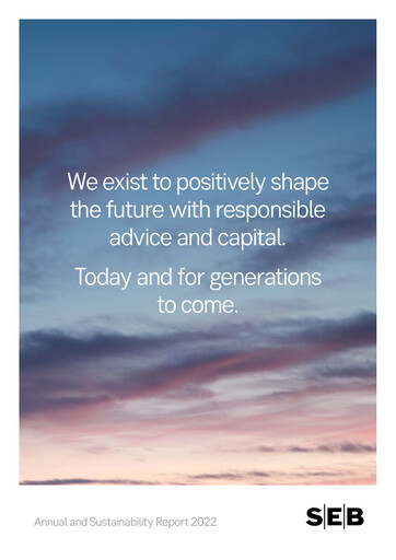 Thumbnail Skandinaviska Enskilda Banken Annual Report 2022