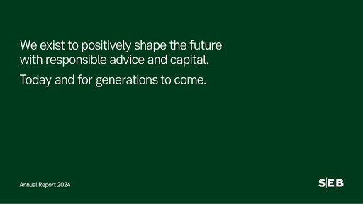 Thumbnail Skandinaviska Enskilda Banken Annual Report 2024