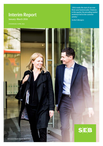 Thumbnail Skandinaviska Enskilda Banken Quarterly Report 2016-q1