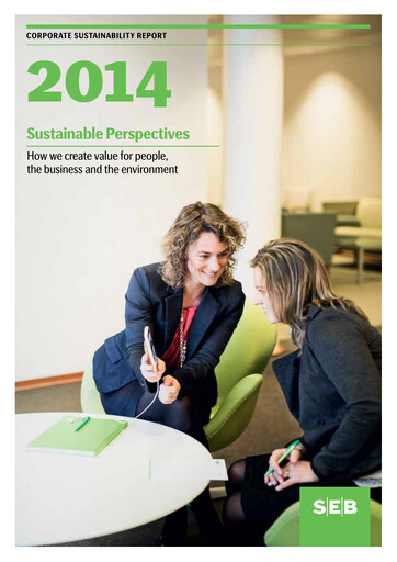 Thumbnail Skandinaviska Enskilda Banken Sustainability Report 2014