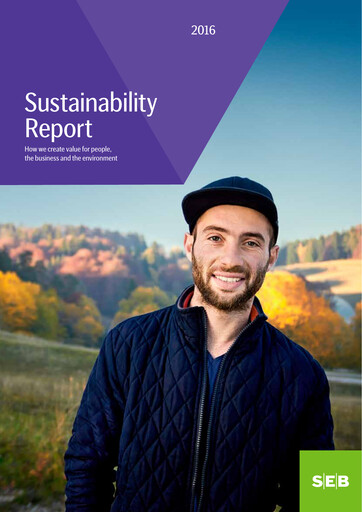 Thumbnail Skandinaviska Enskilda Banken Sustainability Report 2016