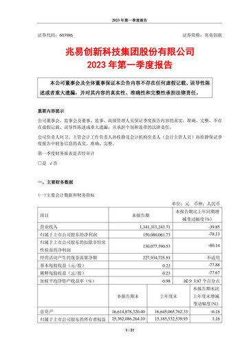 Thumbnail GigaDevice Semiconductor Quarterly Report 2023-q1