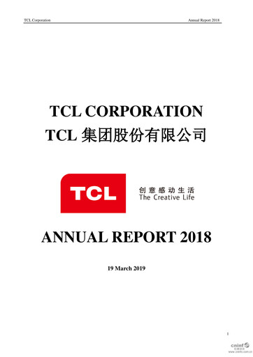 Thumbnail TCL Technology Group Corporation Annual Report 2018