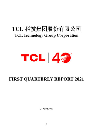 Thumbnail TCL Technology Group Corporation Quarterly Report 2021-q1