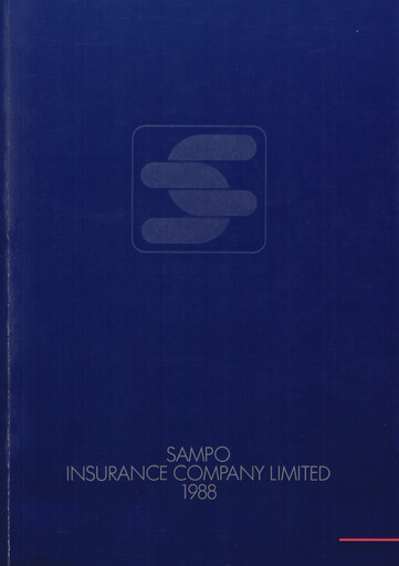 Thumbnail Sampo Annual Report 1988
