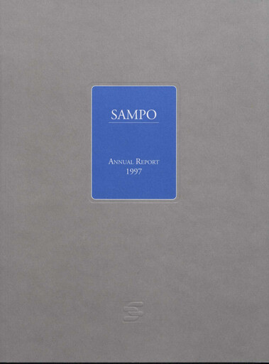 Thumbnail Sampo Annual Report 1997