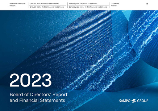 Thumbnail Sampo Financial Statement 2023