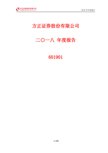 Thumbnail Founder Securities Annual Report 2018