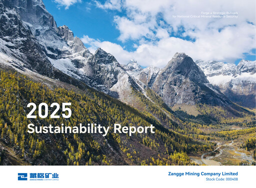 Thumbnail Zangge Mining Company Sustainability Report 2025