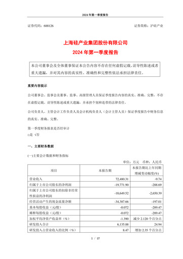 Vorschaubild National Silicon Industry Group Quartalsbericht 2024-q1