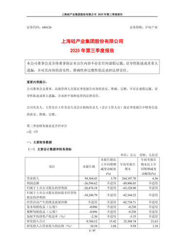 Vorschaubild National Silicon Industry Group Quartalsbericht 2025-q3