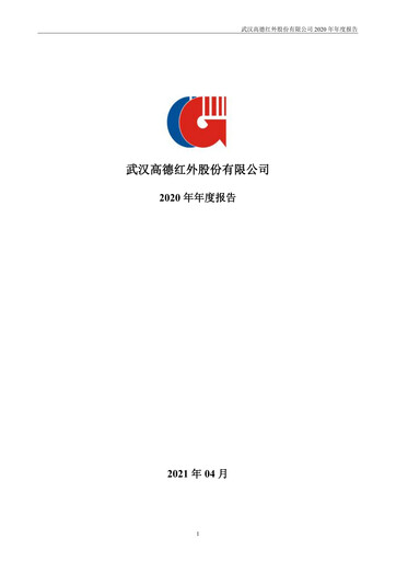 Thumbnail Wuhan Guide Infrared Annual Report 2020