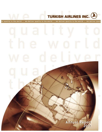 Thumbnail Turkish Airlines Annual Report 2007