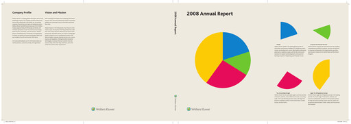 Thumbnail Wolters Kluwer Annual Report 2008