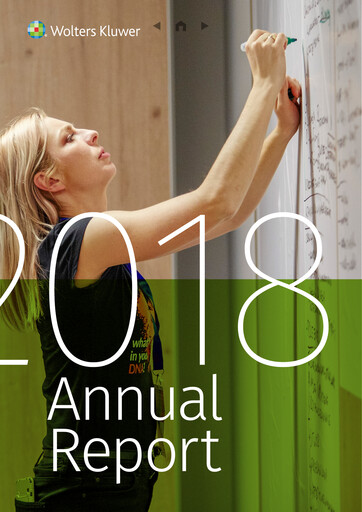 Thumbnail Wolters Kluwer Annual Report 2018