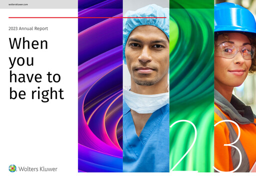 Thumbnail Wolters Kluwer Annual Report 2023