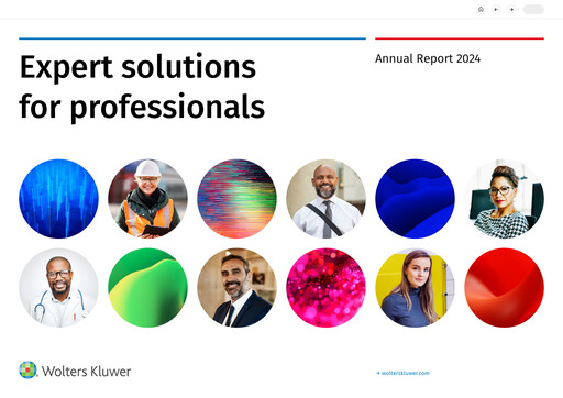 Thumbnail Wolters Kluwer Annual Report 2024