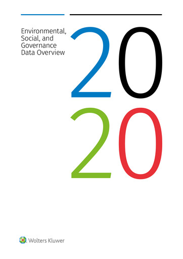 Thumbnail Wolters Kluwer ESG Report 2020