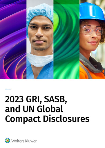 Thumbnail Wolters Kluwer ESG Report 2023
