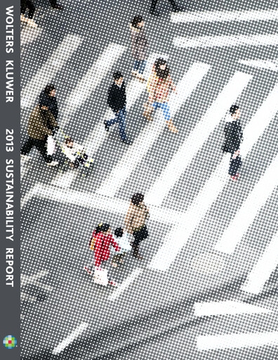 Thumbnail Wolters Kluwer Sustainability Report 2013