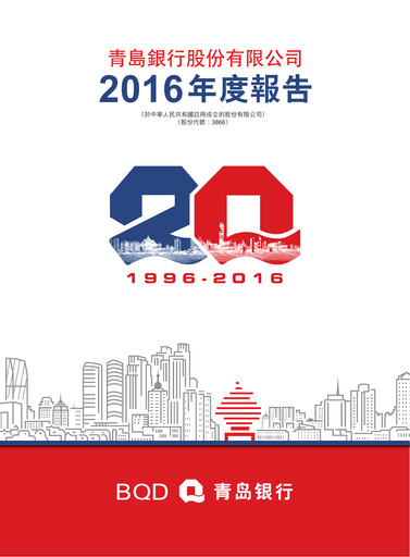 Miniature Bank of Qingdao (BQD) Rapport annuel 2016