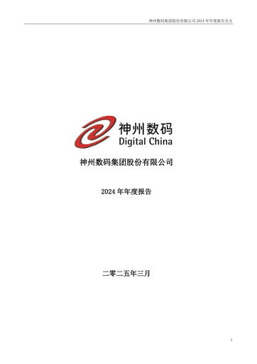 Vorschaubild Digital China Group Co., Ltd. Jahresbericht 2024
