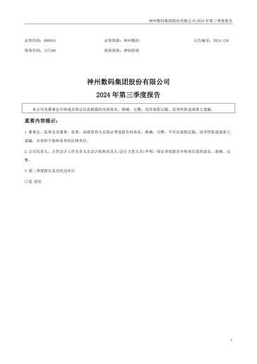 Vorschaubild Digital China Group Co., Ltd. Quartalsbericht 2024-q3