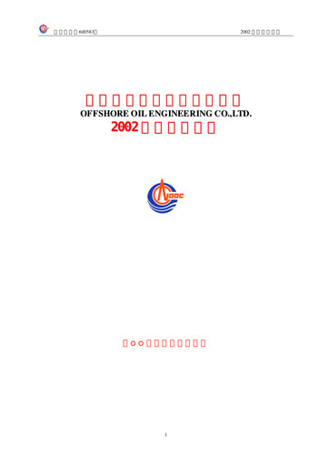 Thumbnail Offshore Oil Engineering Co.,Ltd Half-year Report 2002-h1