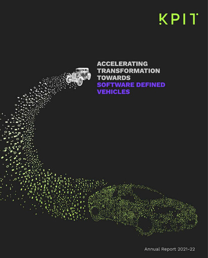 Thumbnail KPIT Technologies
 Annual Report 2021-2022