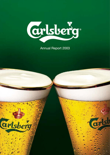 Thumbnail Carlsberg Annual Report 2003