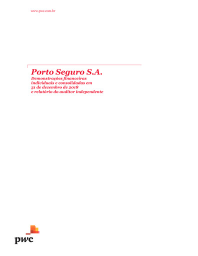 Thumbnail Porto Seguro Financial Statement 2018