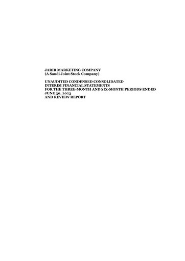 Thumbnail Jarir Half-year Report 2023-h1