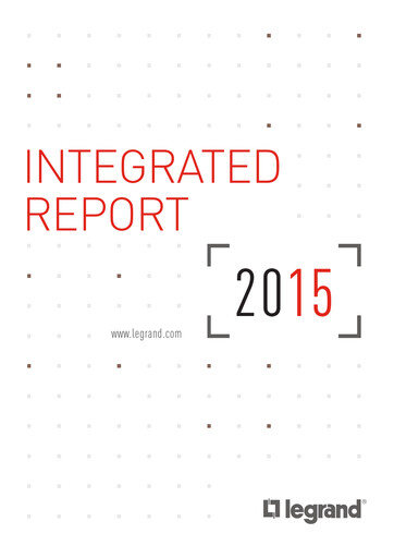 Thumbnail Legrand Annual Report 2015