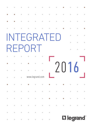 Thumbnail Legrand Annual Report 2016