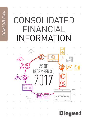 Miniature Legrand Bilan financier 2017