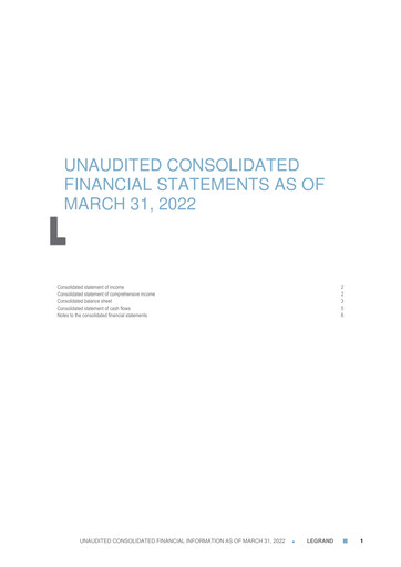 Miniature Legrand Rapport trimestriel 2022-q1