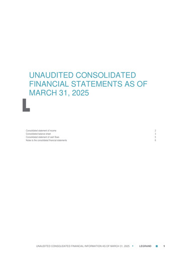 Miniature Legrand Rapport trimestriel 2025-q1