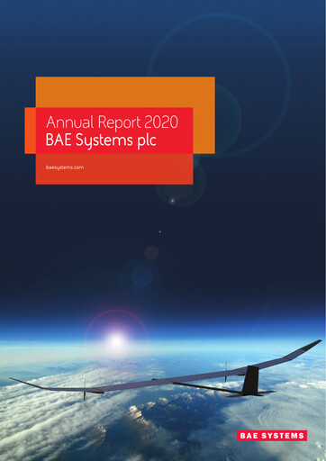 Vorschaubild BAE Systems
 Jahresbericht 2020