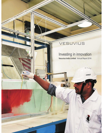 Thumbnail Vesuvius India
 Annual Report 2016