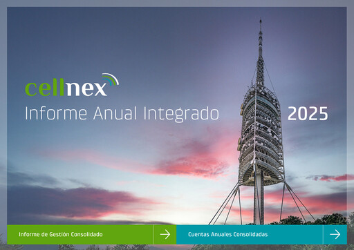 Thumbnail Cellnex Telecom
 Annual Report 2025