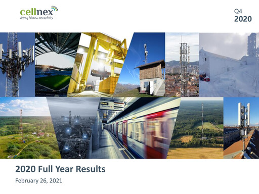 Thumbnail Cellnex Telecom
 Financial Report 2020