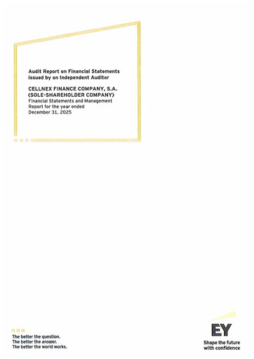 Thumbnail Cellnex Telecom
 Financial Statement 2025